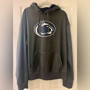 Penn State Hoodie | Navy Blue and Dark Grey | Size XXL